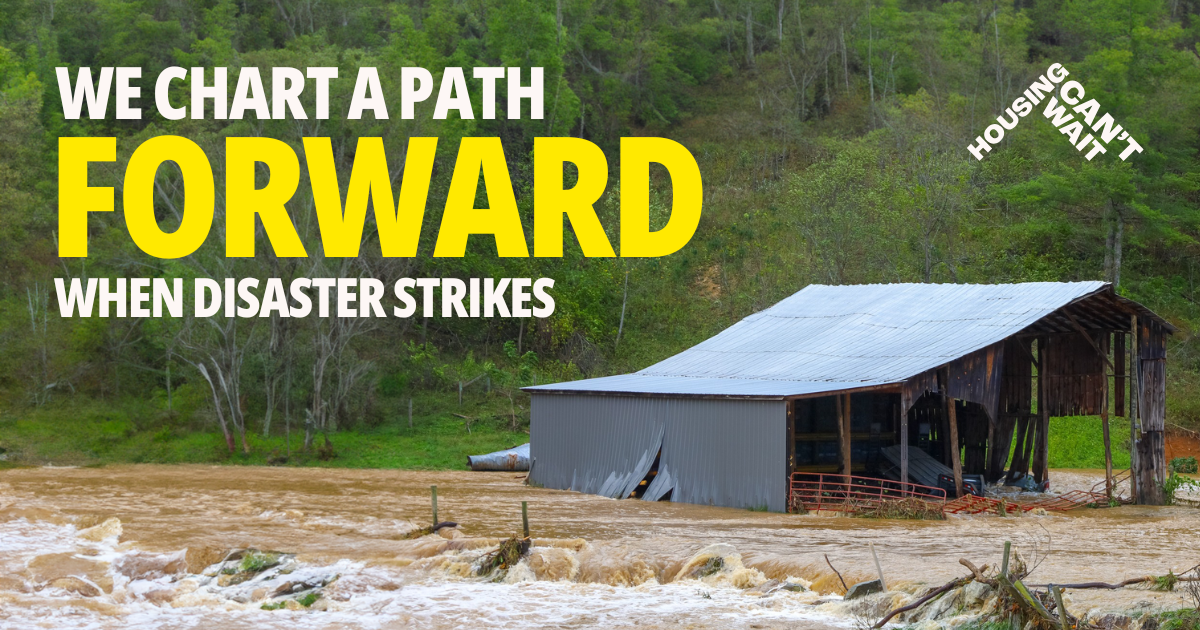 Wait For Disaster Overview - Housing Can't Wait